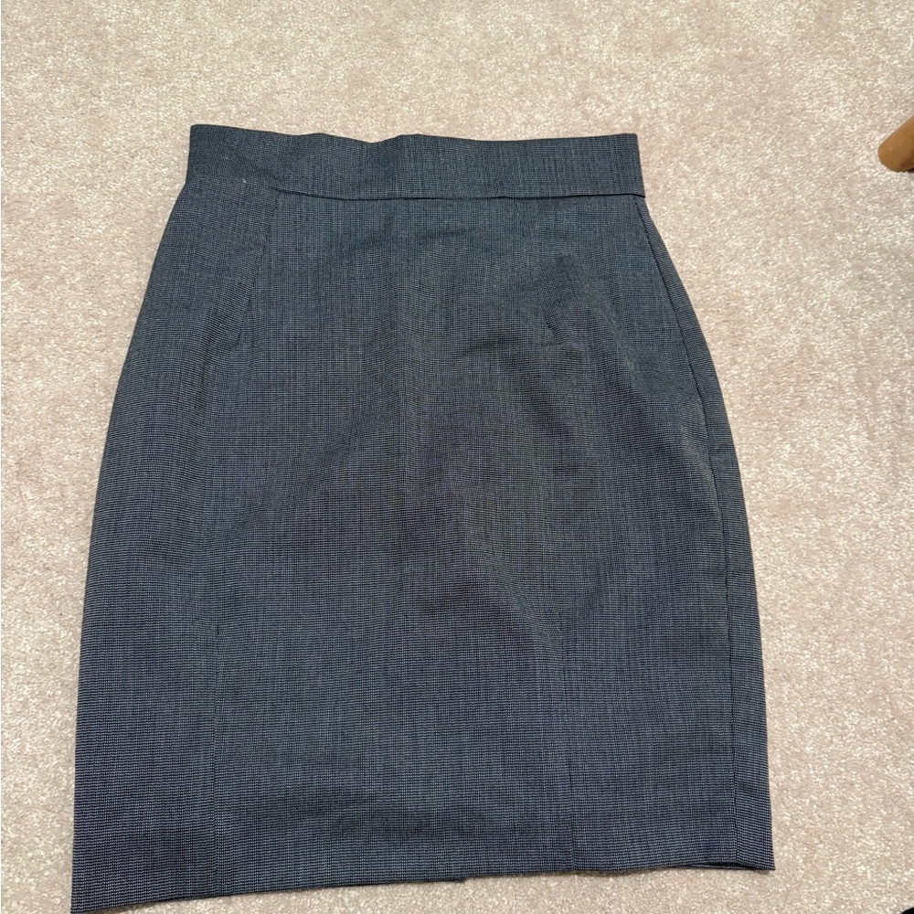 H&M Dark Gray Pencil Skirt